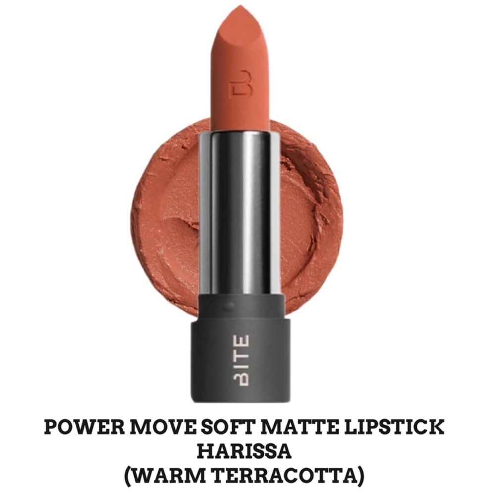 Bite Beauty Power Move Soft Matte Lipstick Harissa - Picture 4 of 16